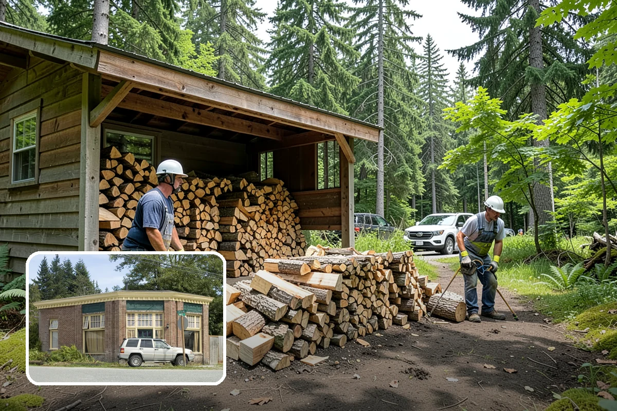 Seasonal Storage in Hamilton, Skagit County, WA - One system that works through every PNW season