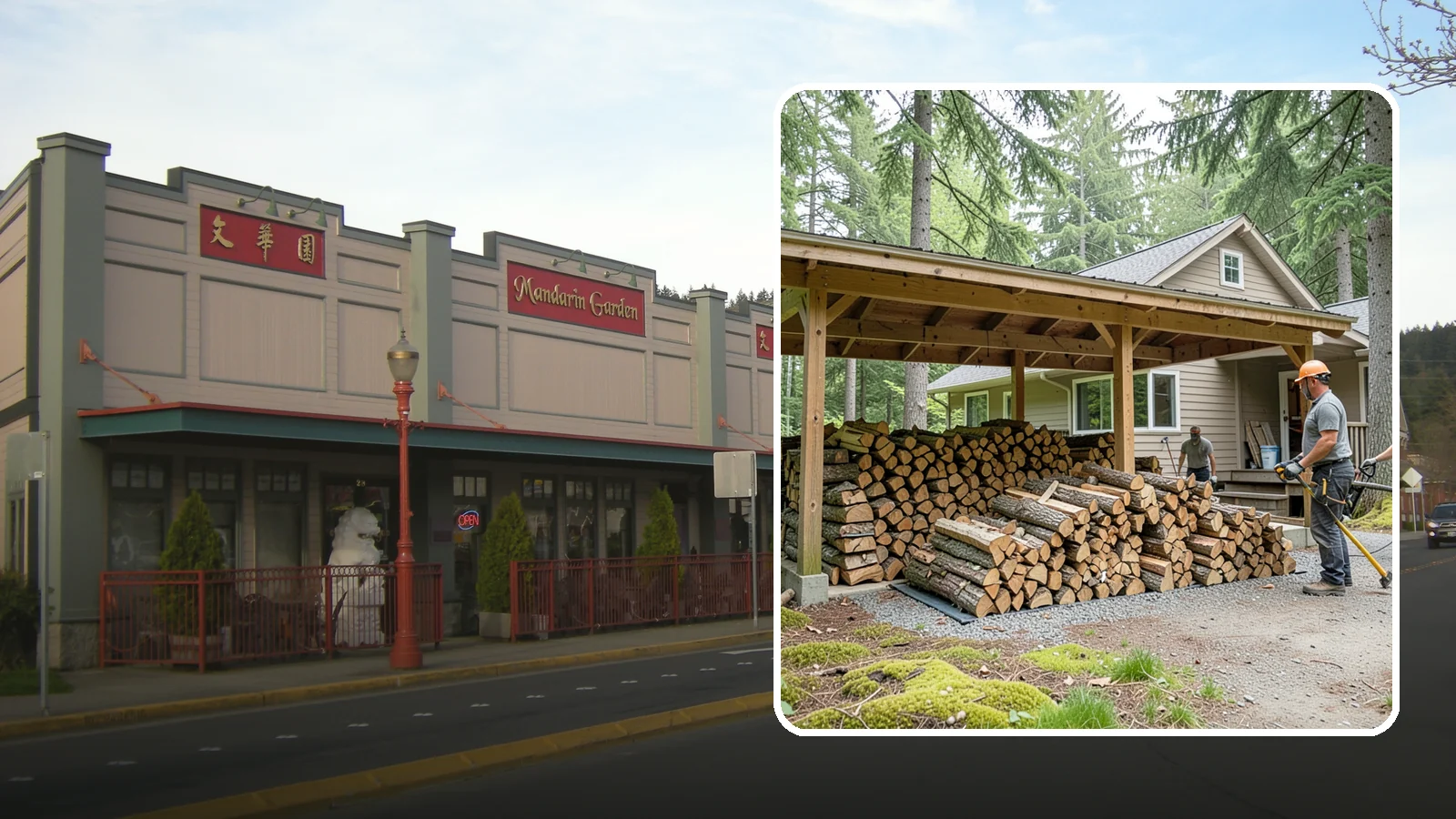 Seasonal Storage in Issaquah, King County, WA - We set up seasonal firewood storage that carries your supply safely from wet winters through drying summers.