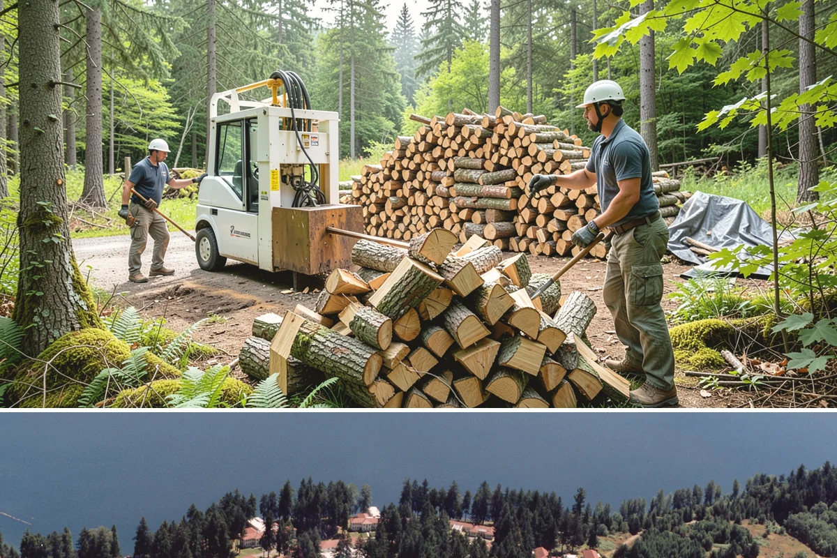 Seasonal Storage in Lakewood, Pierce County, WA - Establish seasonal storage in spring so the system is ready to season wood through summer.