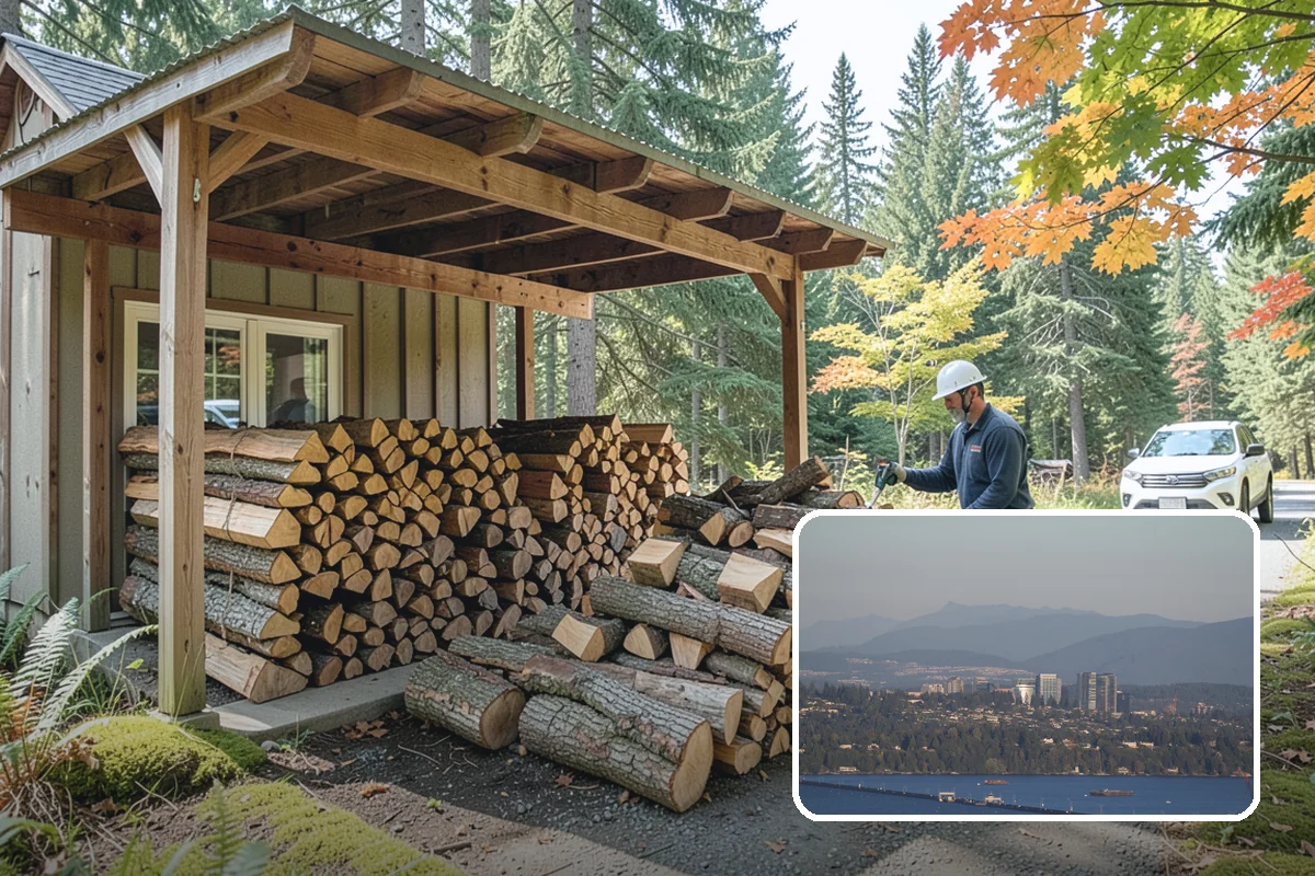 Seasonal Storage in Medina, King County, WA - One system that works through every PNW season