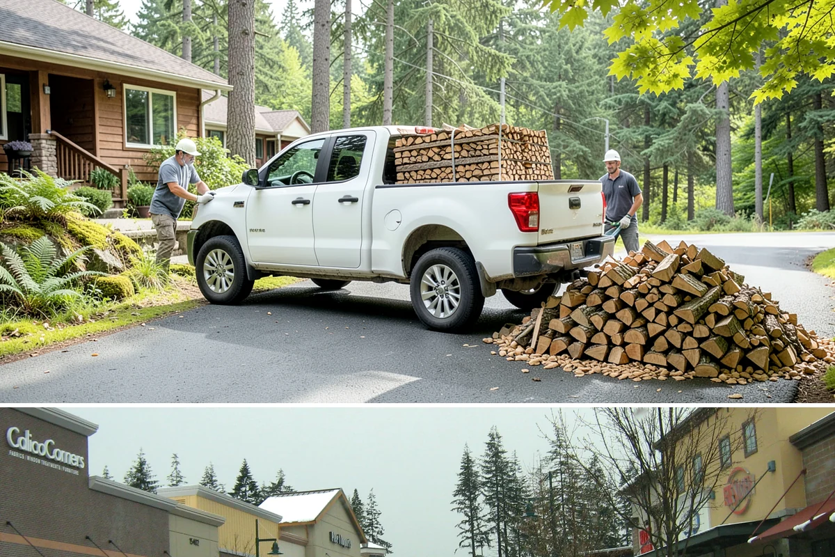 Seasonal Storage in Mill Creek, Snohomish County, WA - Establish seasonal storage in spring so the system is ready to season wood through summer.