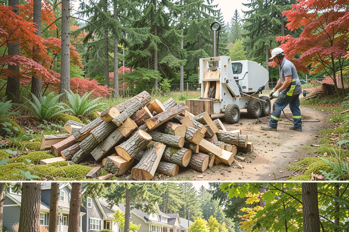Seasonal Storage in Normandy Park, King County, WA - Establish seasonal storage in spring so the system is ready to season wood through summer.