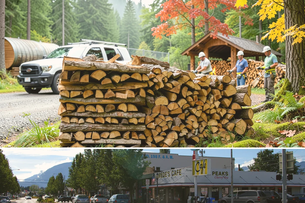 Seasonal Storage in North Bend, King County, WA - Establish seasonal storage in spring so the system is ready to season wood through summer.