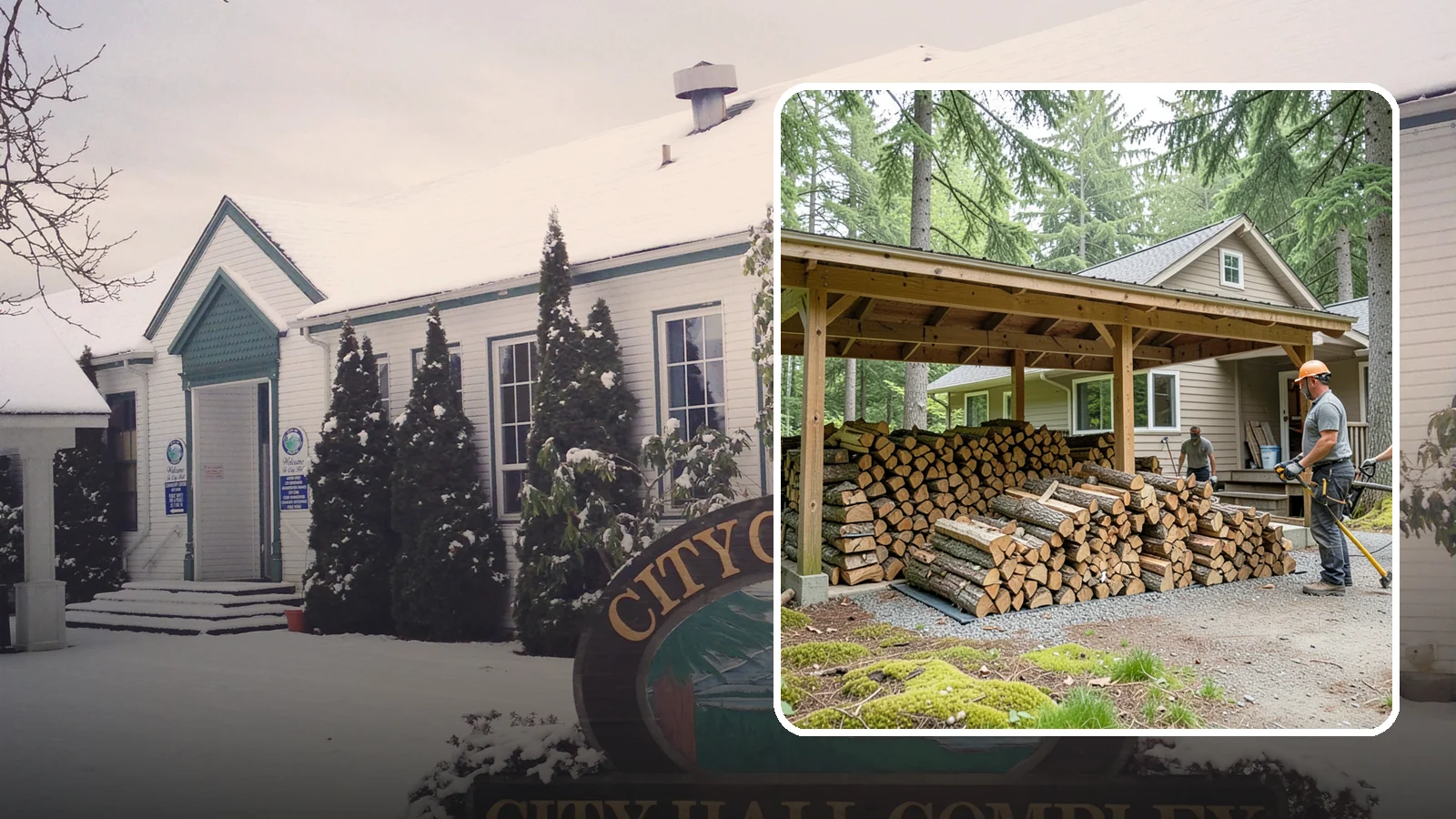 Seasonal Storage in Pacific, King County, WA - We set up seasonal firewood storage that carries your supply safely from wet winters through drying summers.