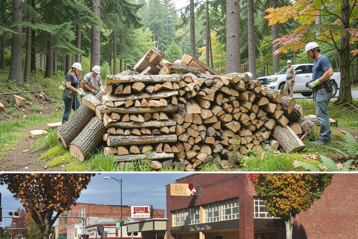 Seasonal Storage in Puyallup, Pierce County, WA - Establish seasonal storage in spring so the system is ready to season wood through summer.