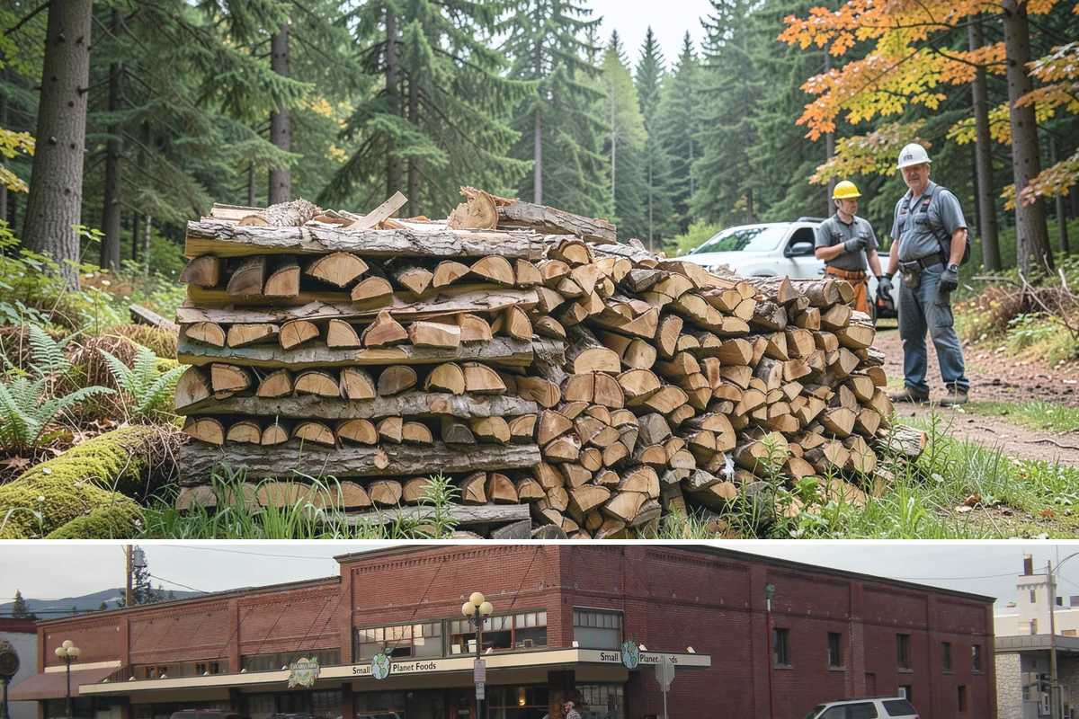 Seasonal Storage in Sedro-Woolley, Skagit County, WA - Establish seasonal storage in spring so the system is ready to season wood through summer.