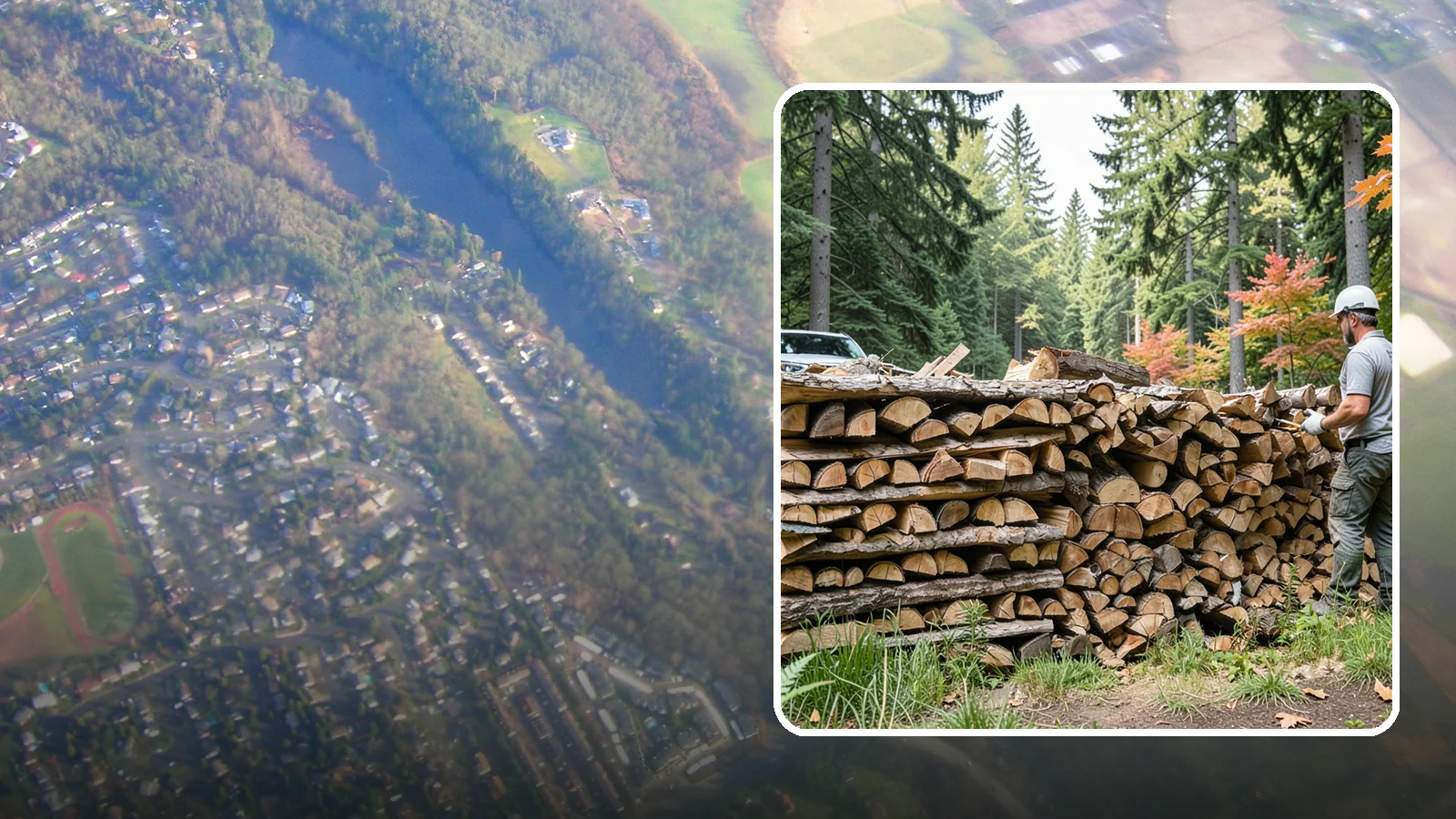 Seasoned Firewood in Algona, King County, WA - Our seasoned firewood has been air-dried long enough to burn readily, making it a smart, cost-effective choice for the wet...