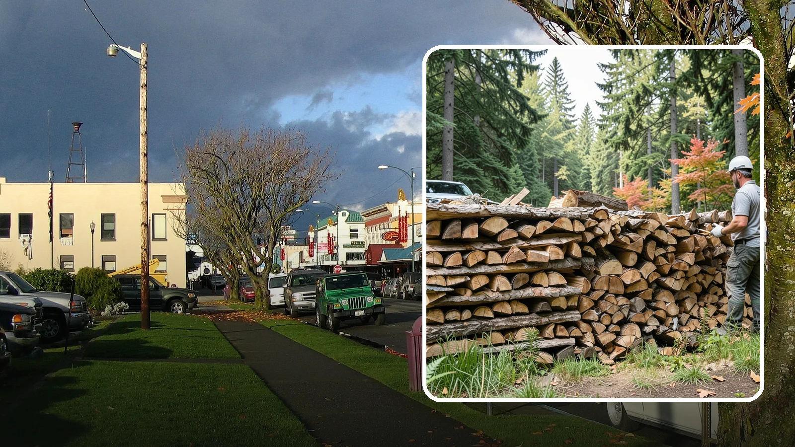 Seasoned Firewood in Arlington, Snohomish County, WA - Our seasoned firewood has been air-dried long enough to burn readily, making it a smart, cost-effective choice for the wet...