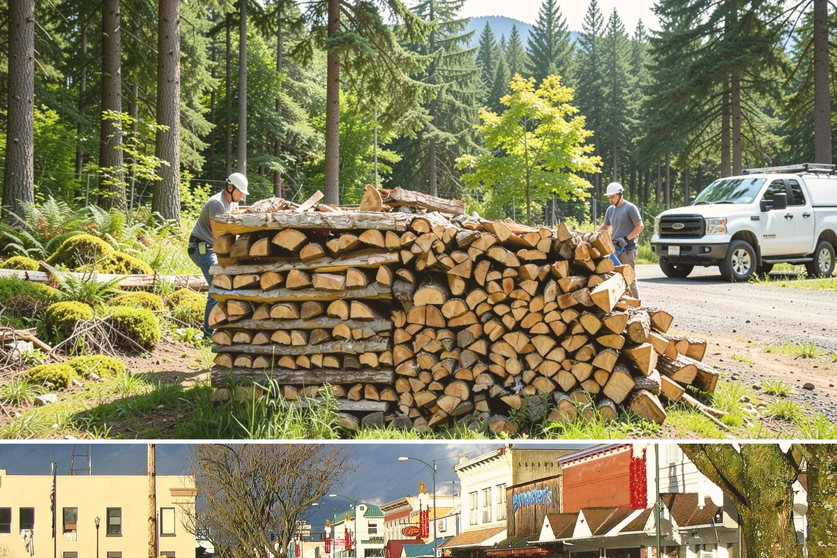 Seasoned Firewood in Arlington, Snohomish County, WA - Buy seasoned wood in late summer and fall when it has had a full drying season and is at its best.