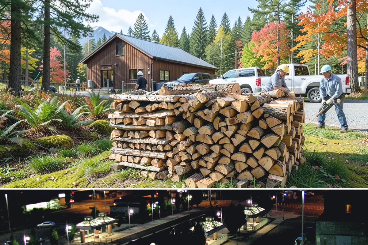 Seasoned Firewood in Auburn, King County, WA - Buy seasoned wood in late summer and fall when it has had a full drying season and is at its best.