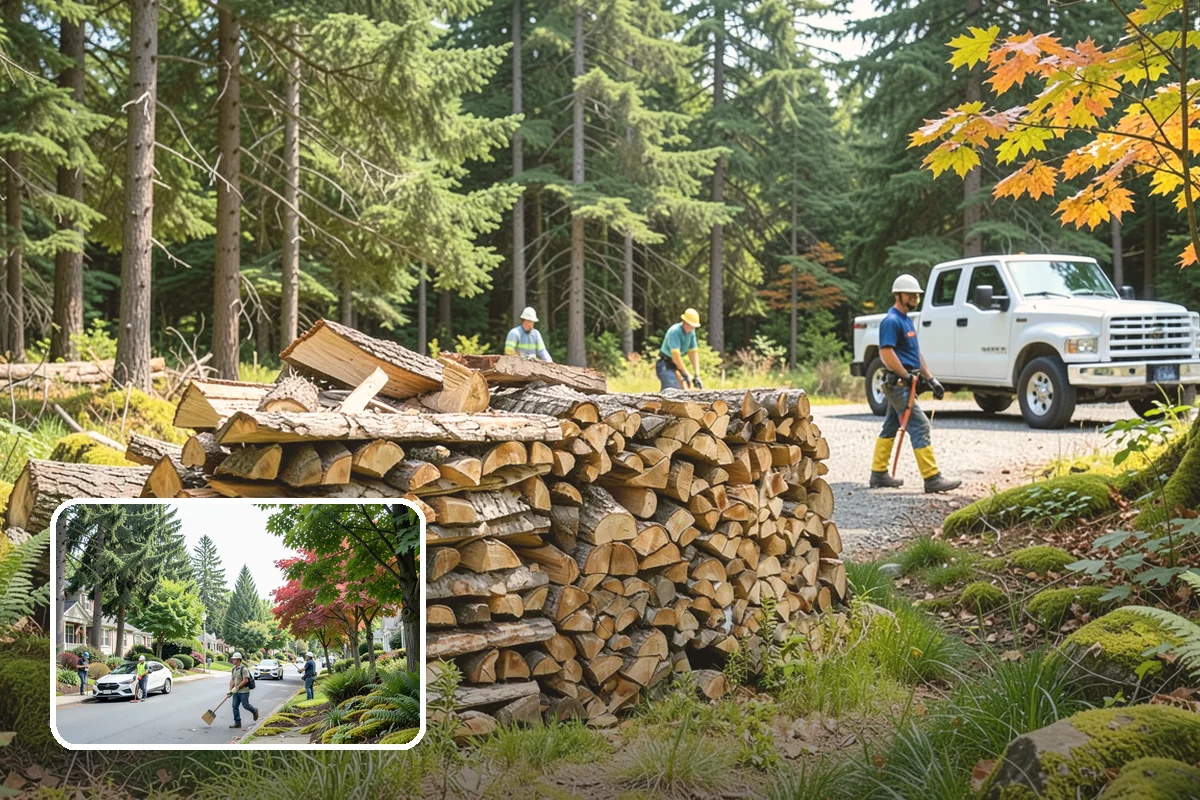 Seasoned Firewood in Beaux Arts Village, King County, WA - Dried to a genuinely burnable moisture level