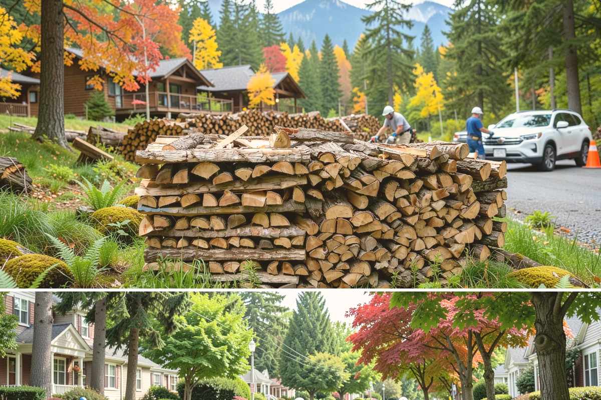 Seasoned Firewood in Beaux Arts Village, King County, WA - Buy seasoned wood in late summer and fall when it has had a full drying season and is at its best.