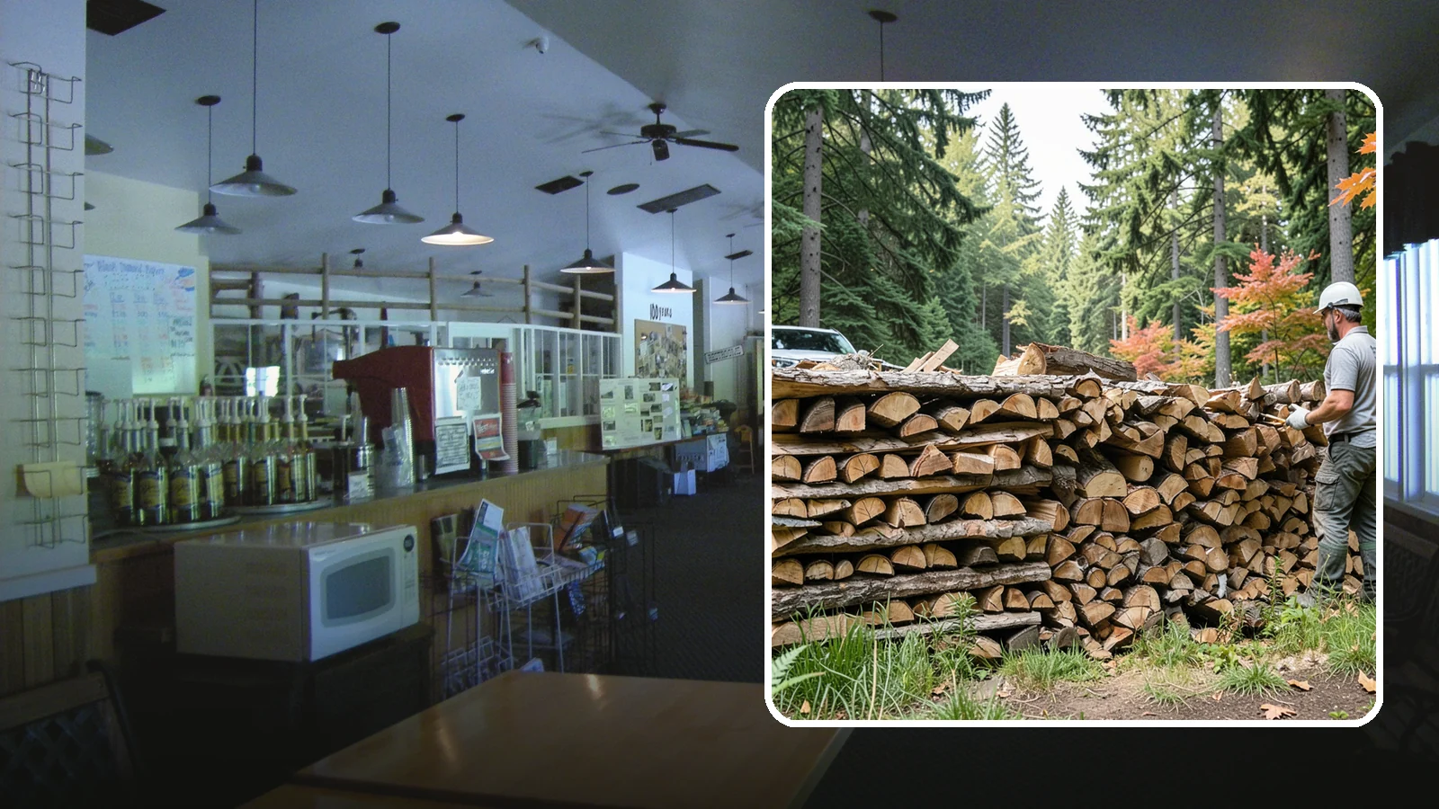Seasoned Firewood in Black Diamond, King County, WA - Our seasoned firewood has been air-dried long enough to burn readily, making it a smart, cost-effective choice for the wet...