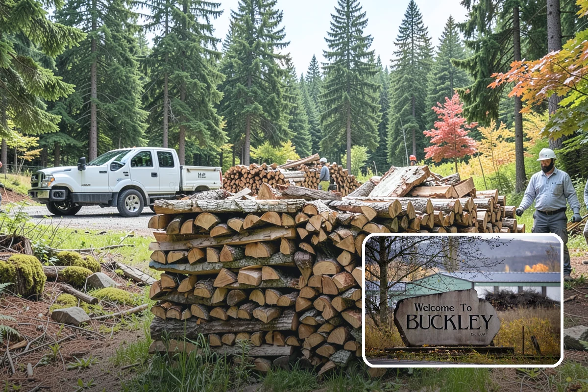 Seasoned Firewood in Buckley, Pierce County, WA - Dried to a genuinely burnable moisture level