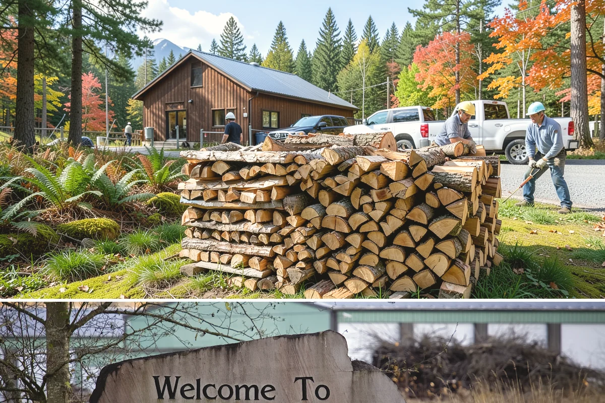 Seasoned Firewood in Buckley, Pierce County, WA - Buy seasoned wood in late summer and fall when it has had a full drying season and is at its best.