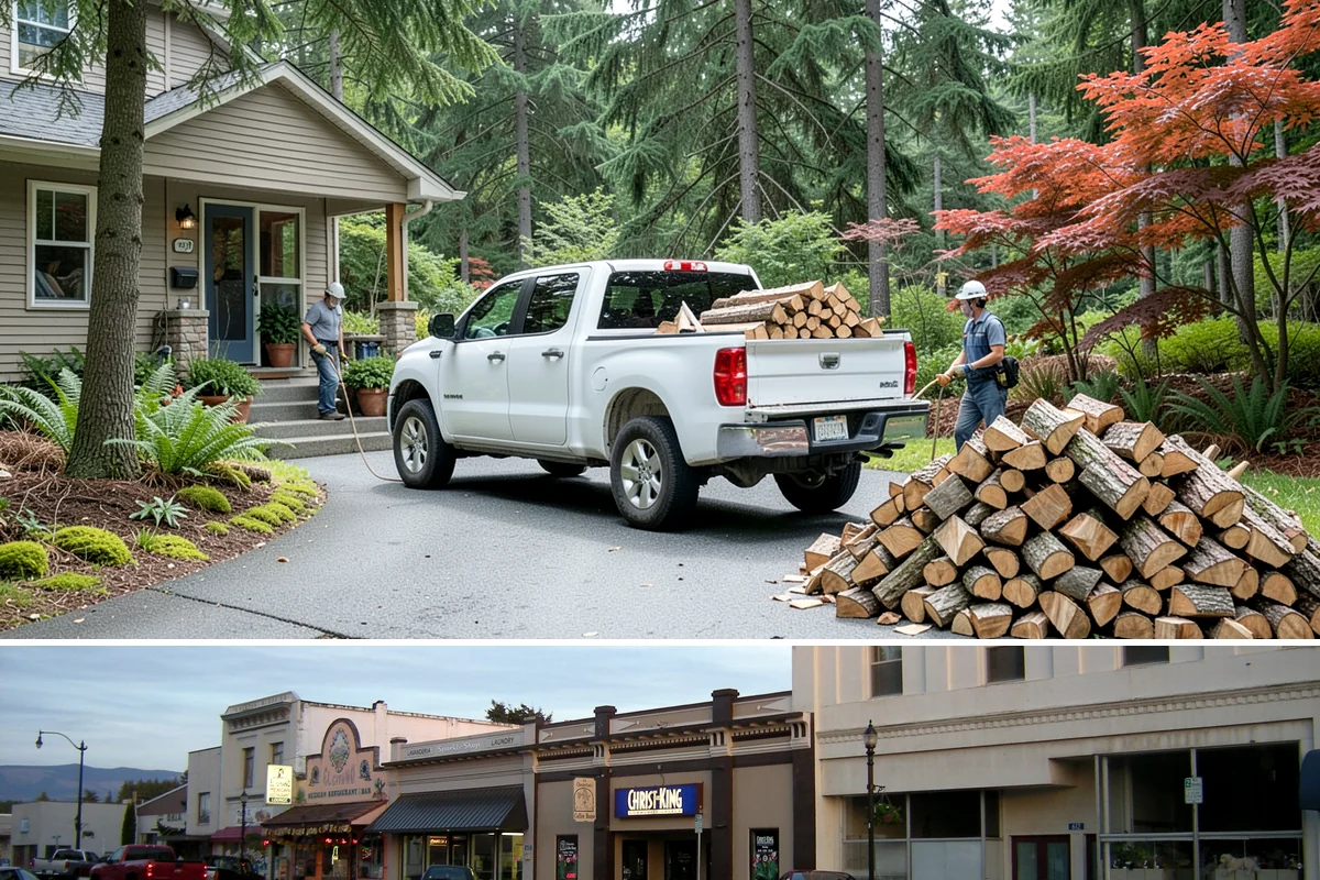 Seasoned Firewood in Burlington, Skagit County, WA - Buy seasoned wood in late summer and fall when it has had a full drying season and is at its best.