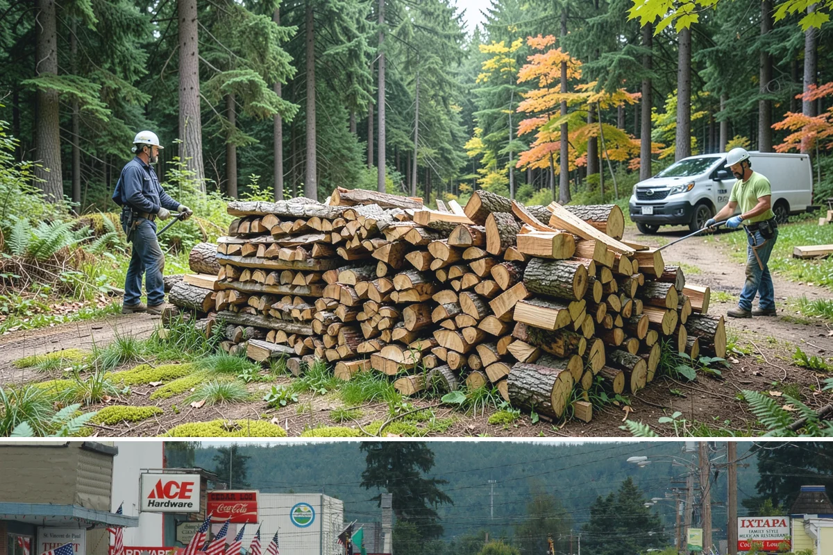 Seasoned Firewood in Carnation, King County, WA - Buy seasoned wood in late summer and fall when it has had a full drying season and is at its best.