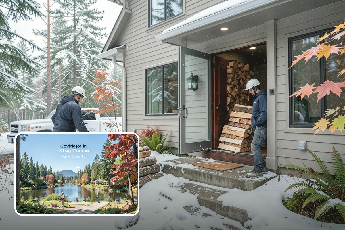 Seasoned Firewood in Covington, WA - Dried to a genuinely burnable moisture level