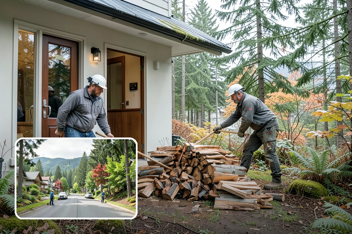 Seasoned Firewood in Darrington, WA - Dried to a genuinely burnable moisture level