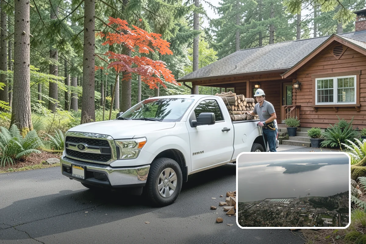 Seasoned Firewood in Des Moines, King County, WA - Dried to a genuinely burnable moisture level