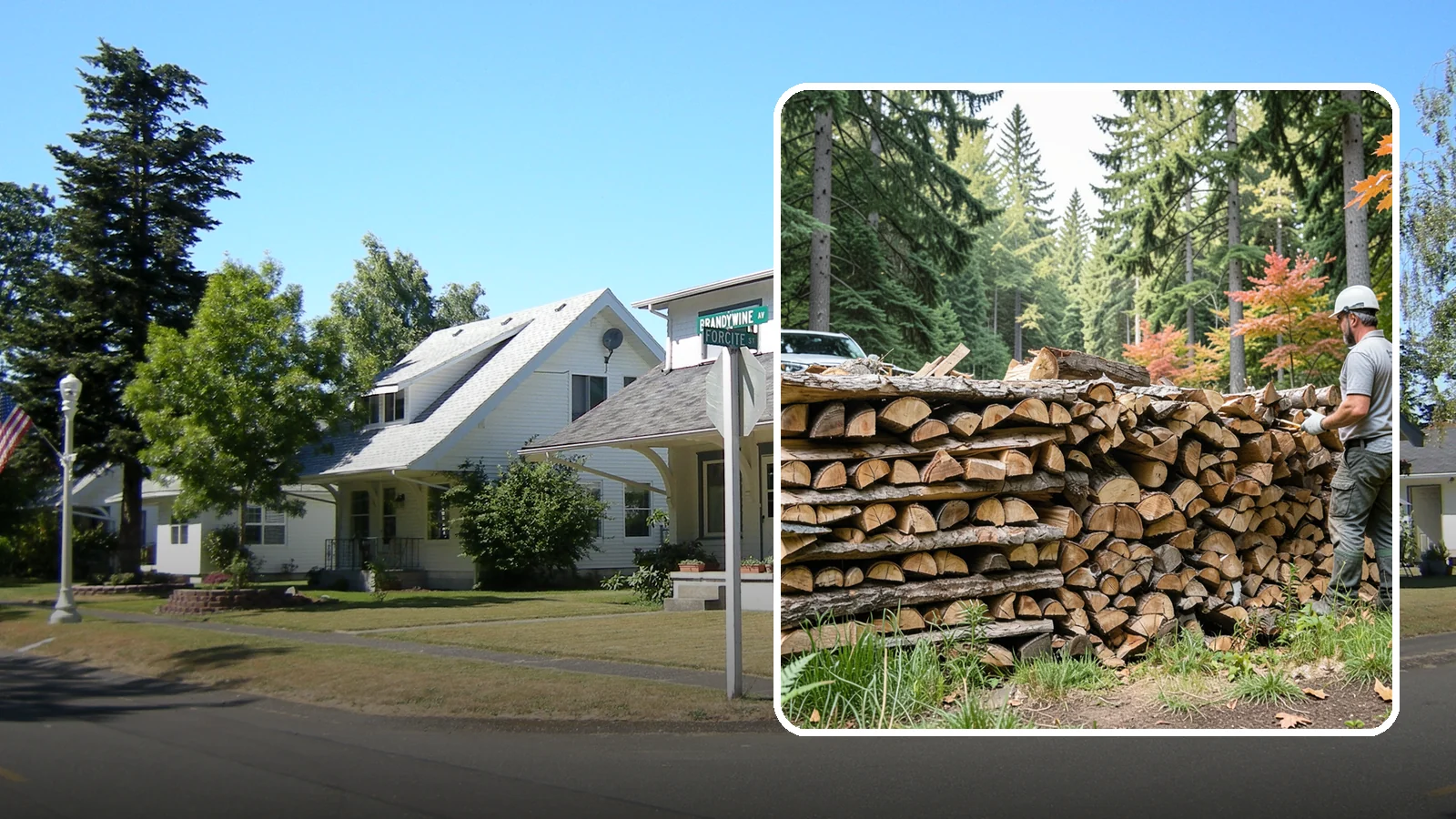 Seasoned Firewood in DuPont, Pierce County, WA - Our seasoned firewood has been air-dried long enough to burn readily, making it a smart, cost-effective choice for the wet...