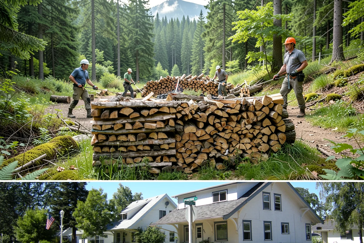 Seasoned Firewood in DuPont, Pierce County, WA - Buy seasoned wood in late summer and fall when it has had a full drying season and is at its best.
