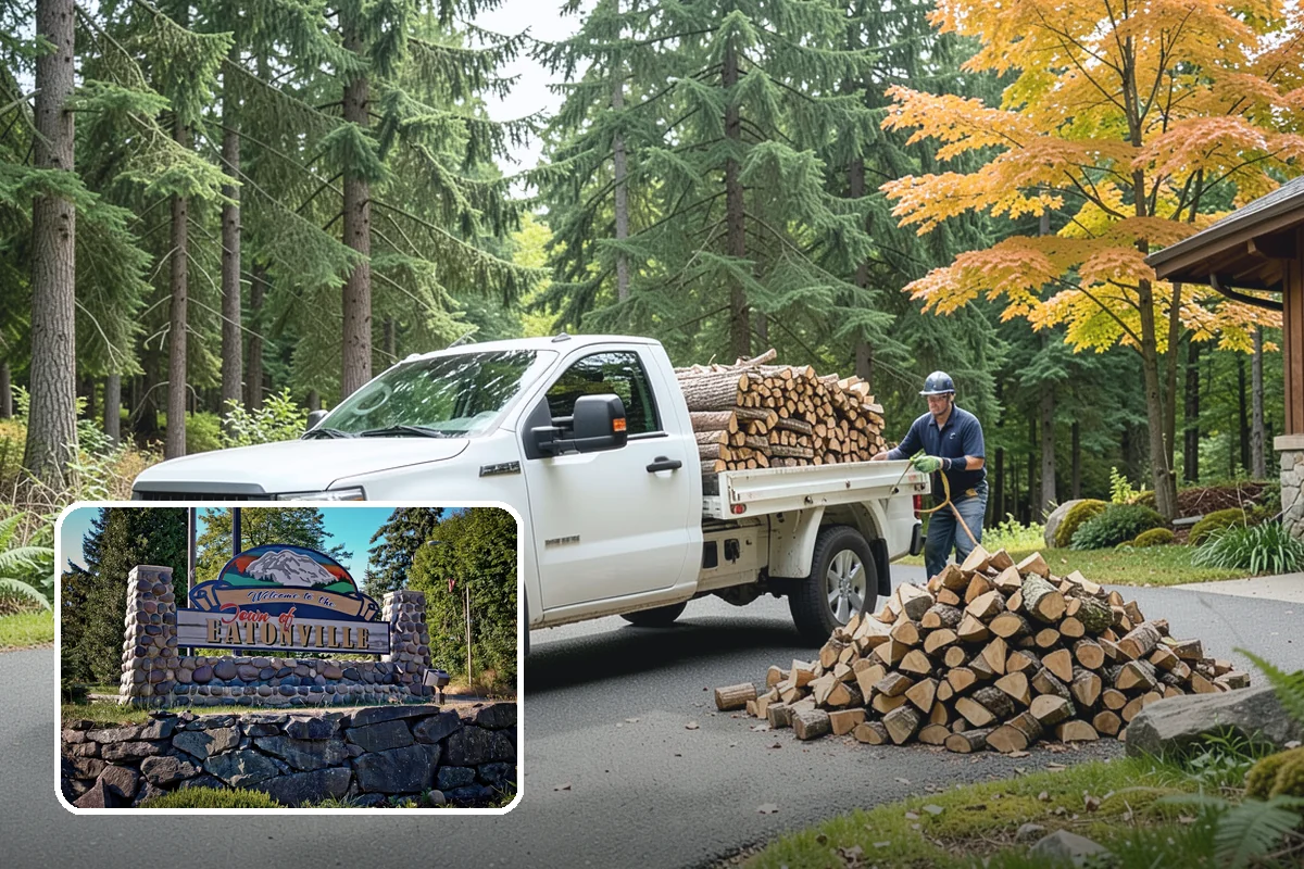 Seasoned Firewood in Eatonville, WA - Dried to a genuinely burnable moisture level