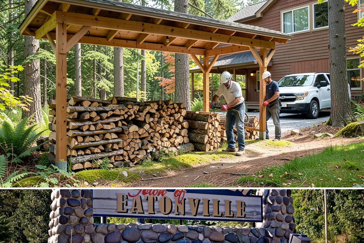 Seasoned Firewood in Eatonville, WA - Buy seasoned wood in late summer and fall when it has had a full drying season and is at its best.