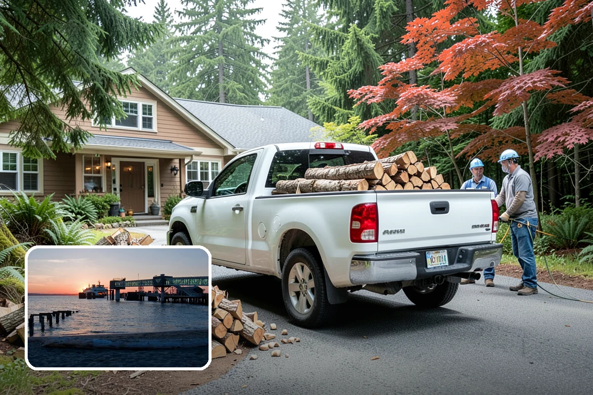Seasoned Firewood in Edmonds, Snohomish County, WA - Dried to a genuinely burnable moisture level