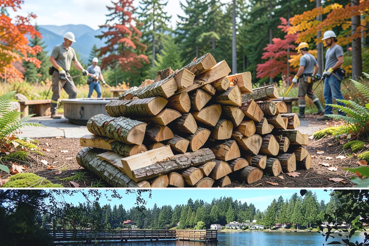 Seasoned Firewood in Federal Way, King County, WA - Buy seasoned wood in late summer and fall when it has had a full drying season and is at its best.