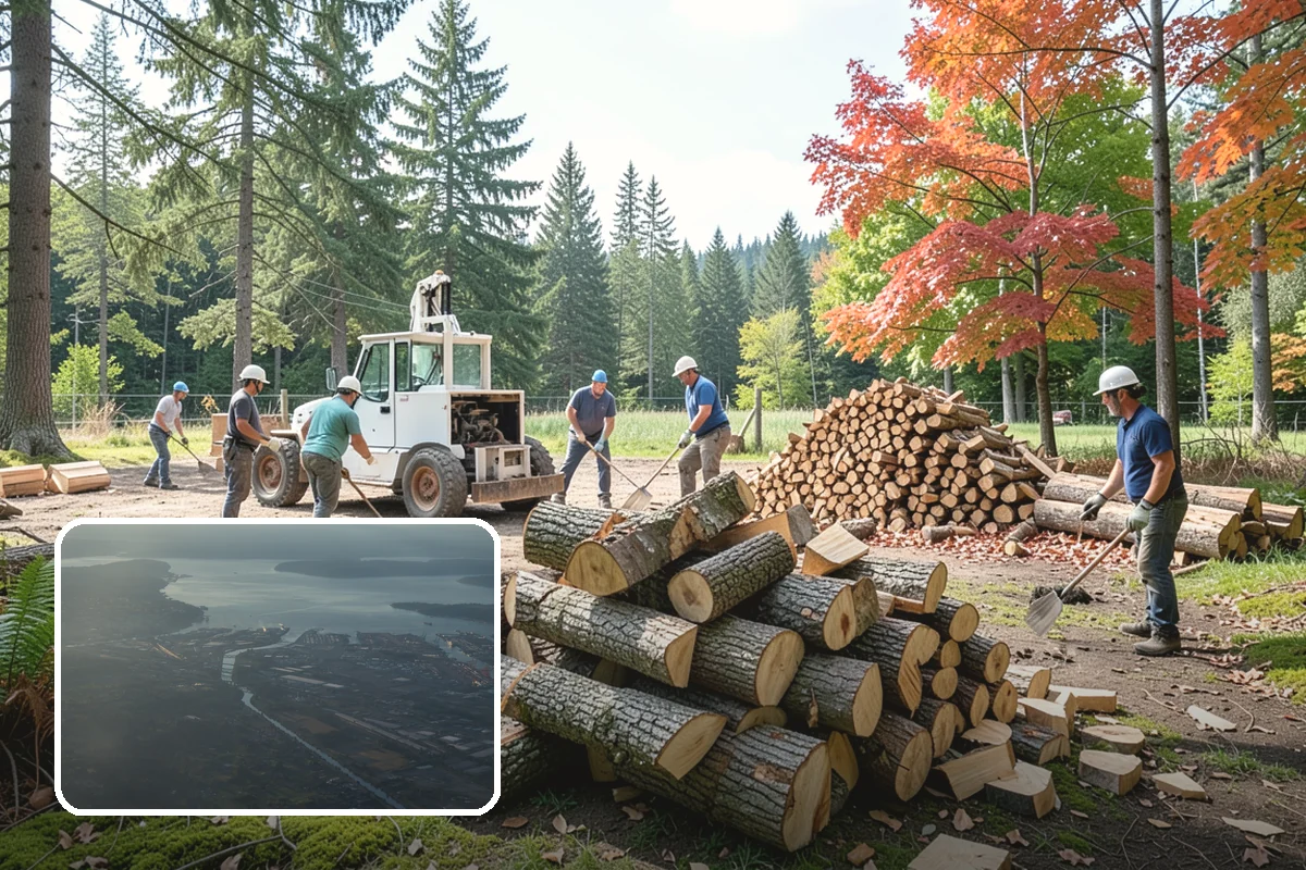 Seasoned Firewood in Fife, Pierce County, WA - Dried to a genuinely burnable moisture level