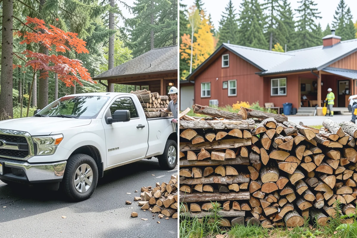 Seasoned Firewood in Gold Bar, Snohomish County, WA - We split wood and stack it for air-drying