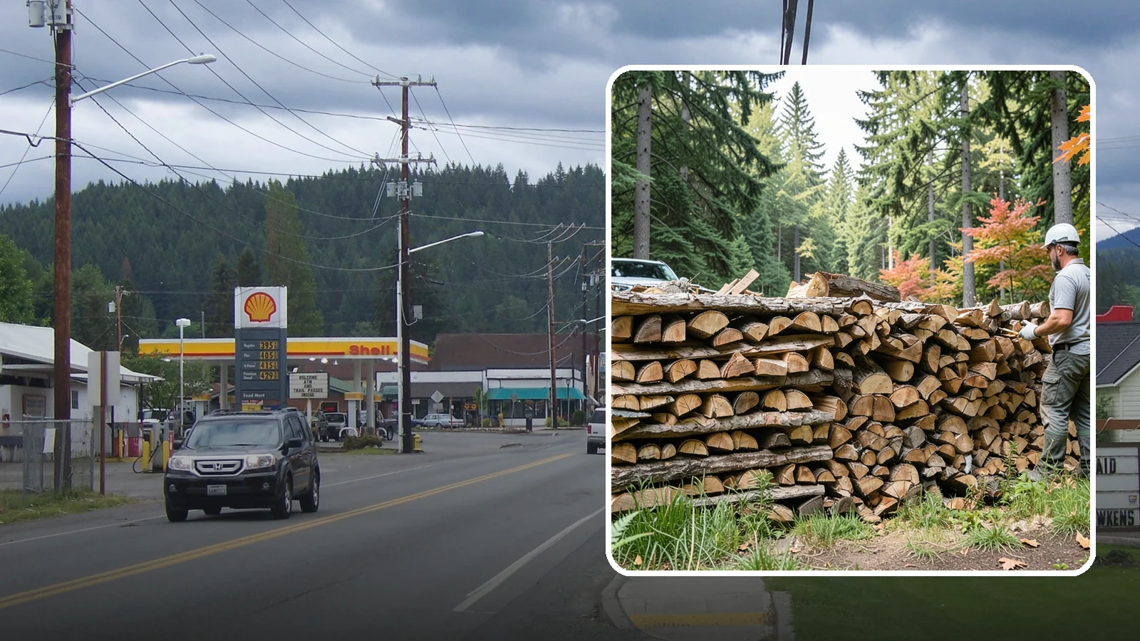 Seasoned Firewood in Granite Falls, Snohomish County, WA - Our seasoned firewood has been air-dried long enough to burn readily, making it a smart, cost-effective choice for the wet...