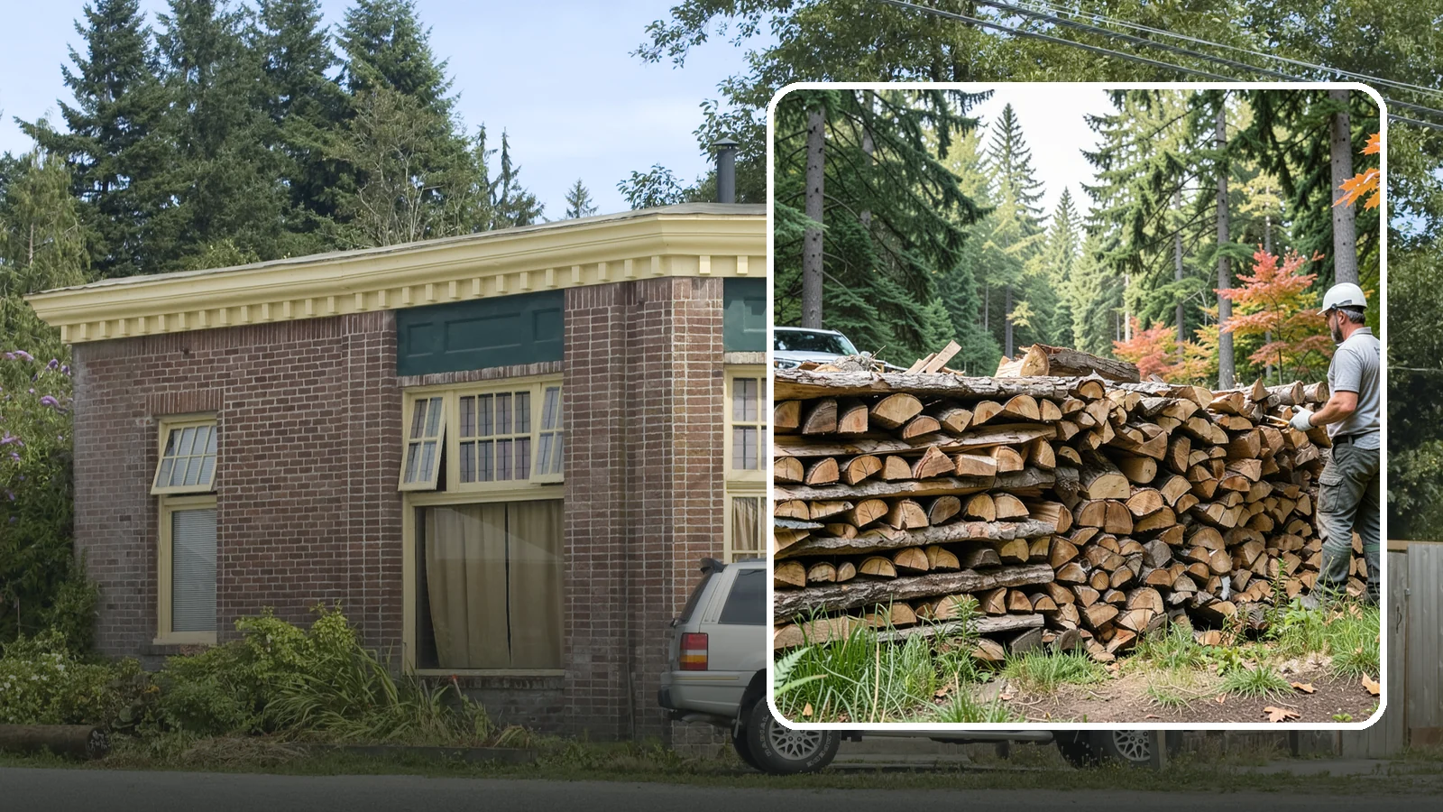 Seasoned Firewood in Hamilton, Skagit County, WA - Our seasoned firewood has been air-dried long enough to burn readily, making it a smart, cost-effective choice for the wet...