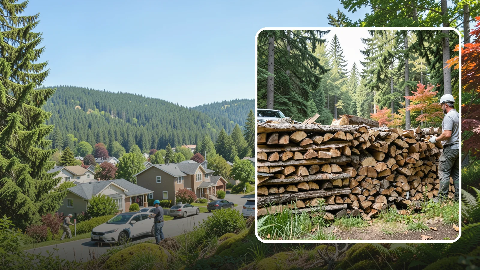 Seasoned Firewood in Index, Snohomish County, WA - Our seasoned firewood has been air-dried long enough to burn readily, making it a smart, cost-effective choice for the wet...