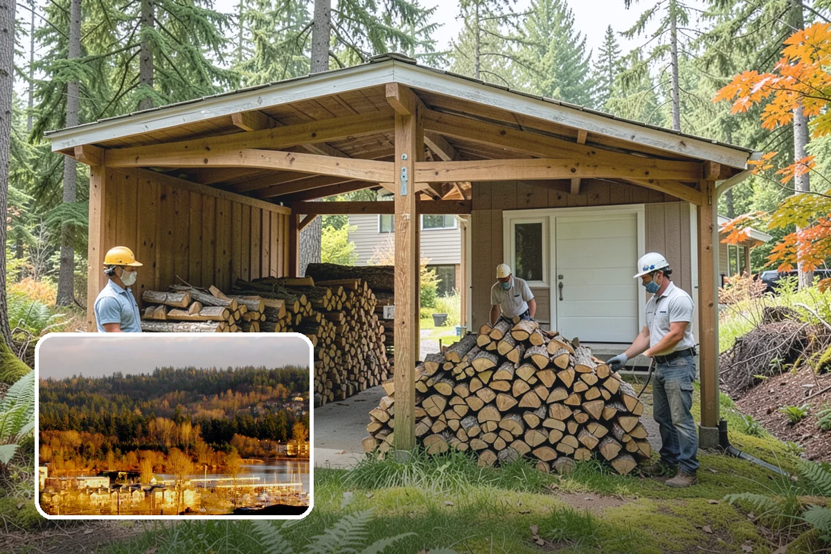 Seasoned Firewood in Kenmore, King County, WA - Dried to a genuinely burnable moisture level