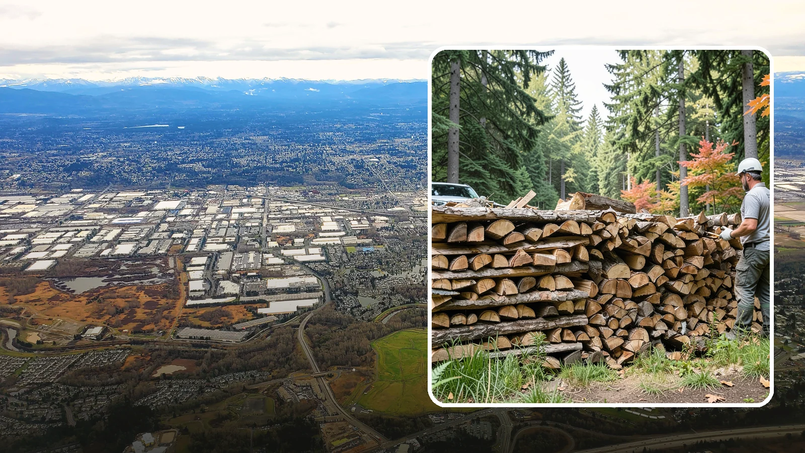 Seasoned Firewood in Kent, King County, WA - Our seasoned firewood has been air-dried long enough to burn readily, making it a smart, cost-effective choice for the wet...