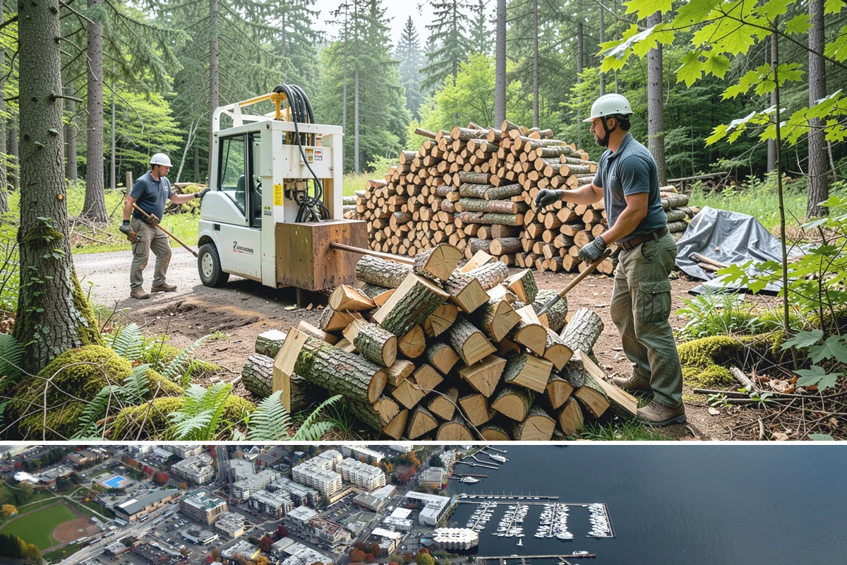 Seasoned Firewood in Kirkland, King County, WA - Buy seasoned wood in late summer and fall when it has had a full drying season and is at its best.