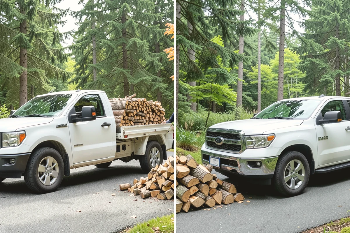 Seasoned Firewood in Lake Stevens, Snohomish County, WA - We split wood and stack it for air-drying