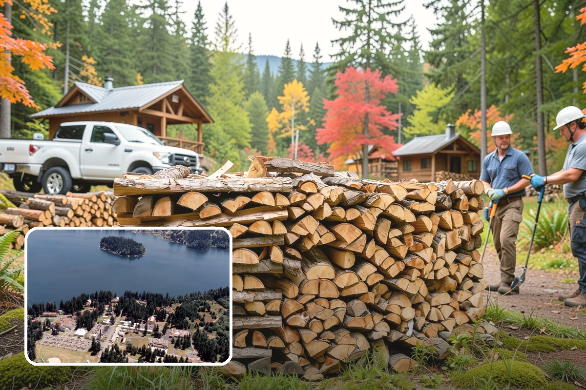 Seasoned Firewood in Lakewood, Pierce County, WA - Dried to a genuinely burnable moisture level