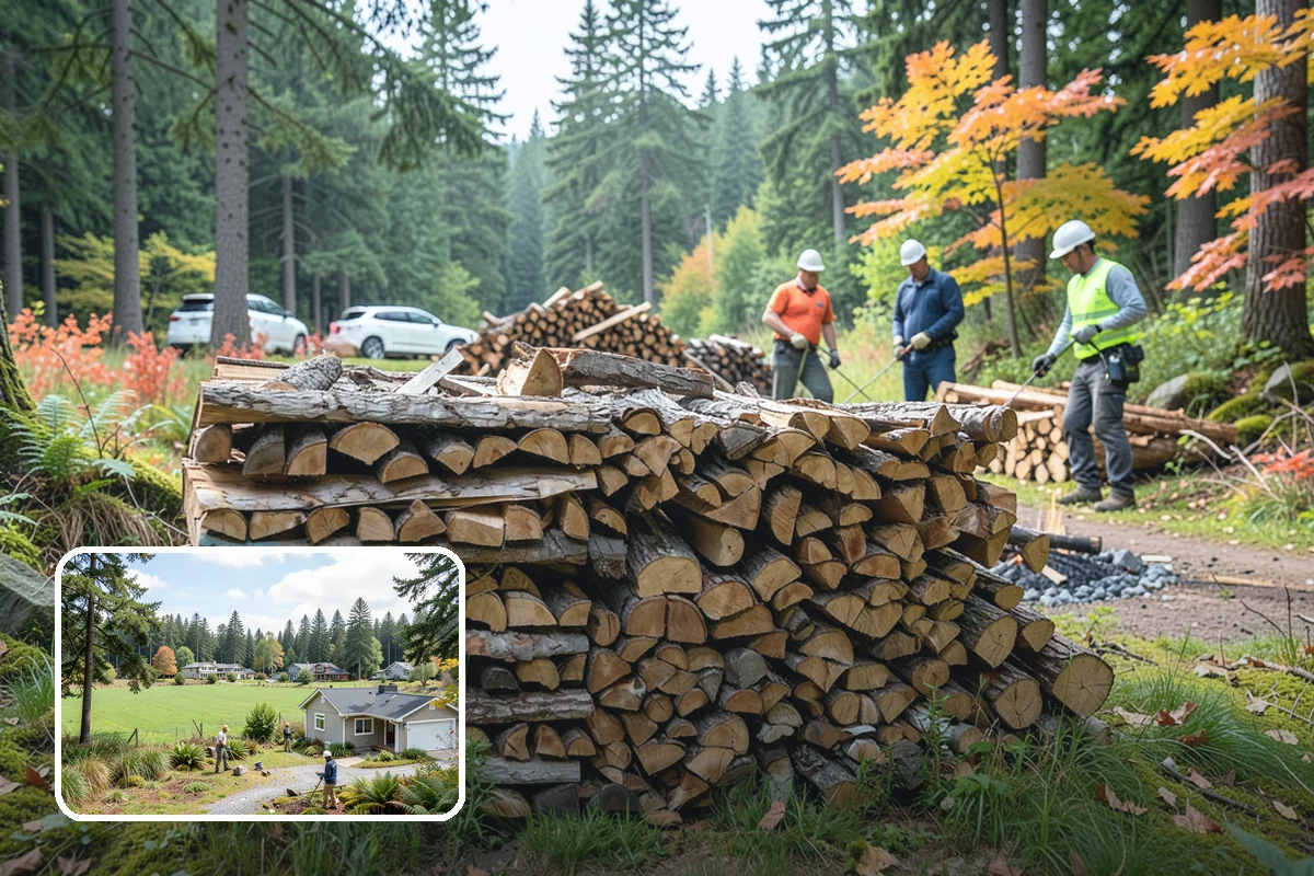 Seasoned Firewood in Lyman, Skagit County, WA - Dried to a genuinely burnable moisture level