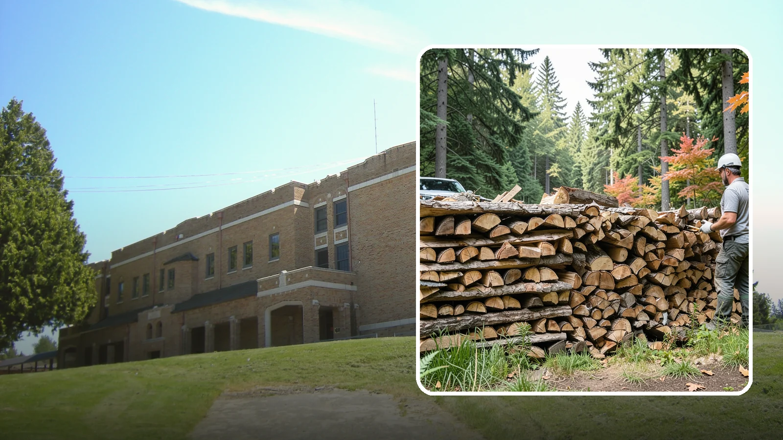 Seasoned Firewood in Maple Valley, King County, WA - Our seasoned firewood has been air-dried long enough to burn readily, making it a smart, cost-effective choice for the wet...