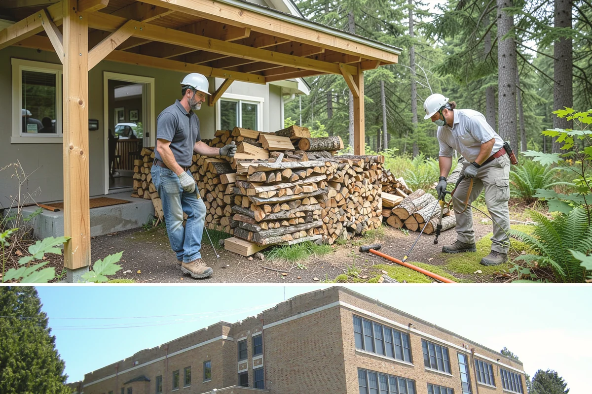 Seasoned Firewood in Maple Valley, King County, WA - Buy seasoned wood in late summer and fall when it has had a full drying season and is at its best.