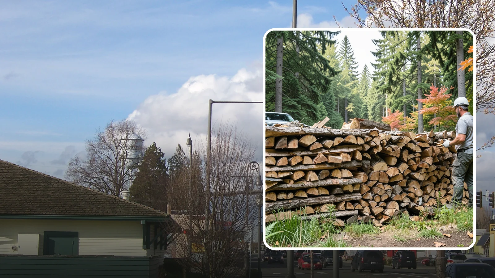 Seasoned Firewood in Marysville, Snohomish County, WA - Our seasoned firewood has been air-dried long enough to burn readily, making it a smart, cost-effective choice for the wet...