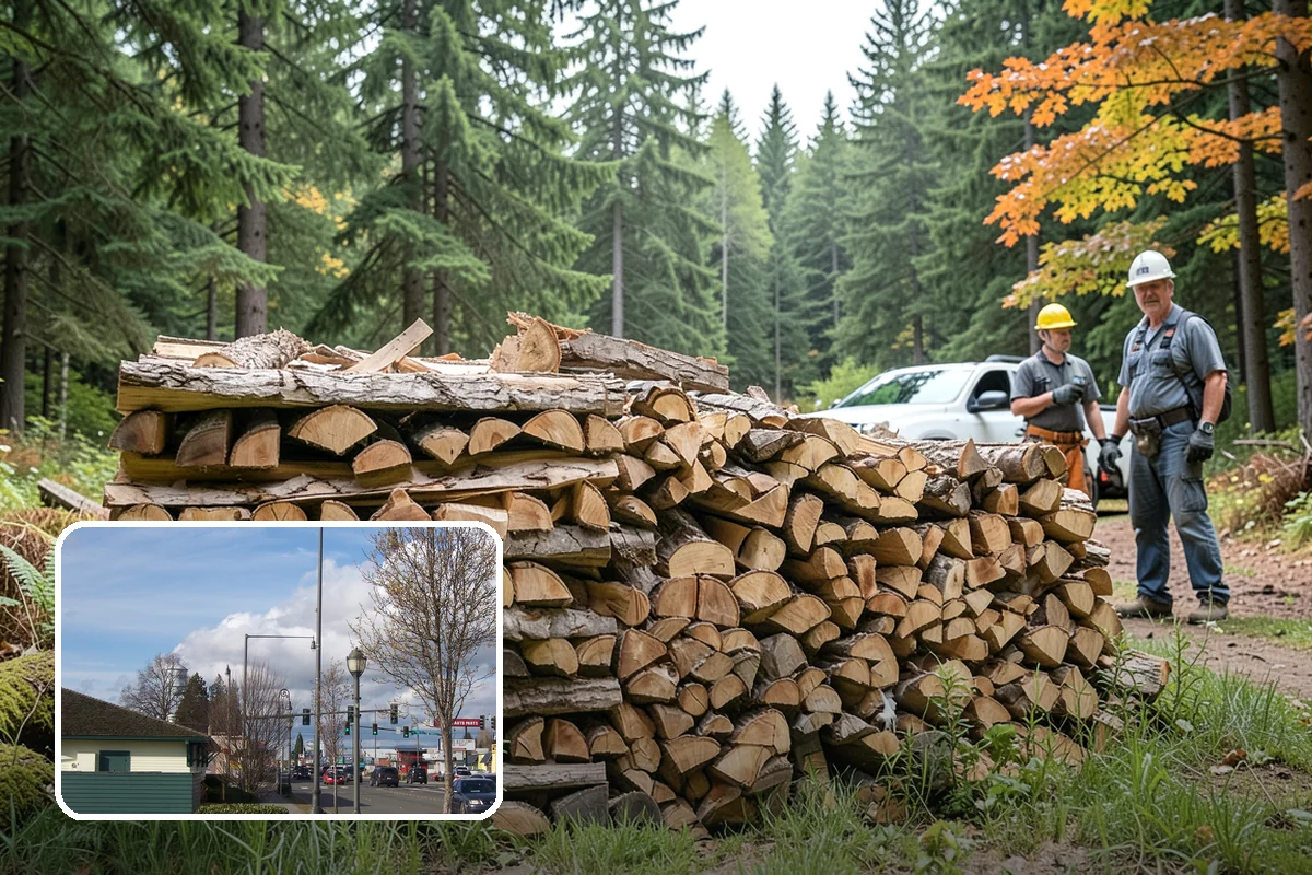 Seasoned Firewood in Marysville, Snohomish County, WA - Dried to a genuinely burnable moisture level