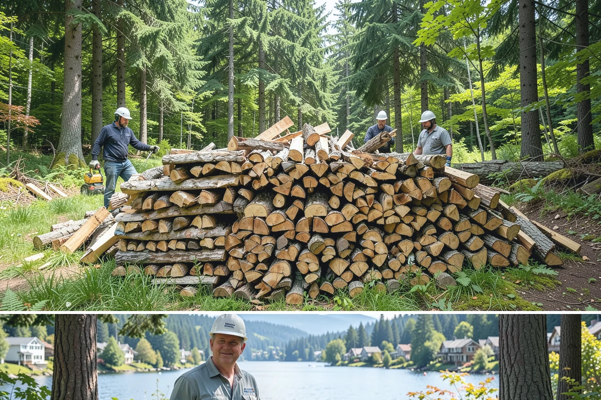 Seasoned Firewood in Milton, King County, WA - Buy seasoned wood in late summer and fall when it has had a full drying season and is at its best.