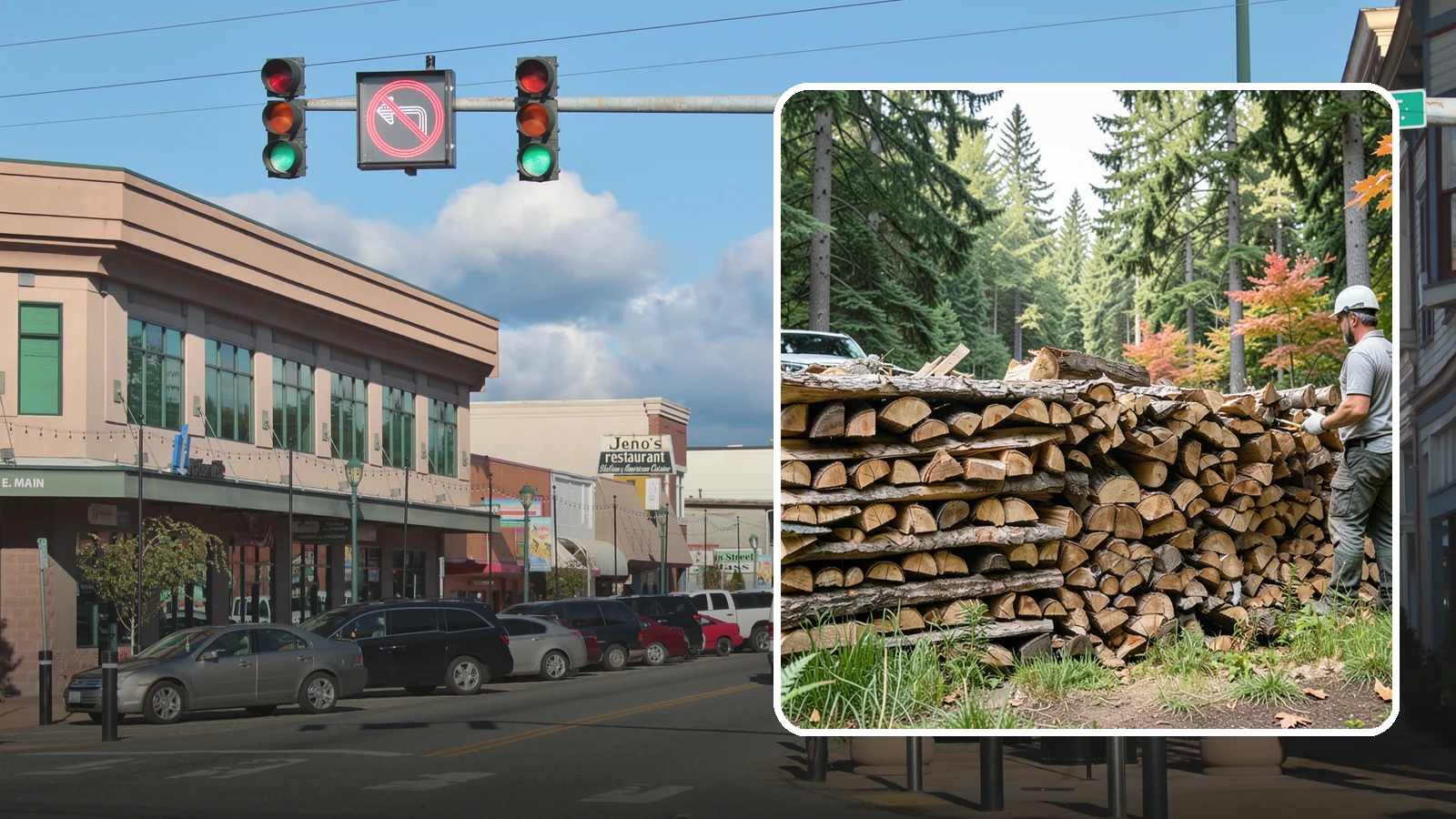 Seasoned Firewood in Monroe, Snohomish County, WA - Our seasoned firewood has been air-dried long enough to burn readily, making it a smart, cost-effective choice for the wet...
