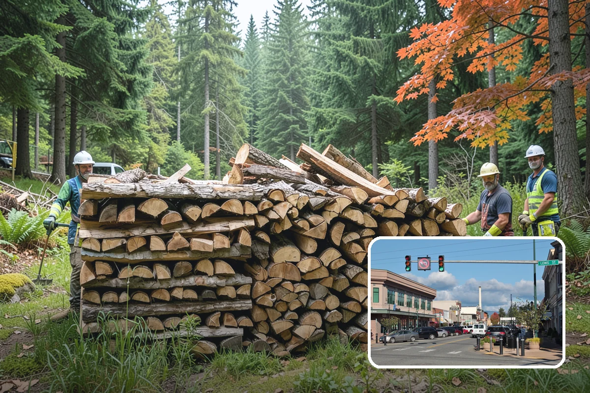 Seasoned Firewood in Monroe, Snohomish County, WA - Dried to a genuinely burnable moisture level