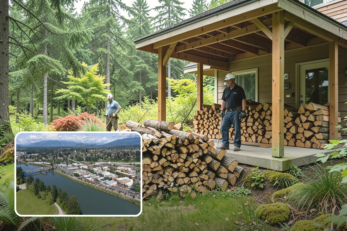 Seasoned Firewood in Mount Vernon, WA - Dried to a genuinely burnable moisture level