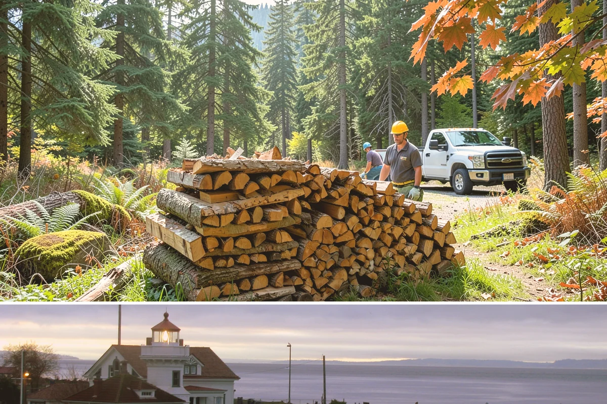 Seasoned Firewood in Mukilteo, Snohomish County, WA - Buy seasoned wood in late summer and fall when it has had a full drying season and is at its best.